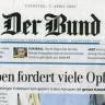 "Fusion von 'Der Bund' und 'Berner Zeitung BZ' chancenlos"