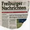 «Freiburger Nachrichten FN» mit Online-Buchhandlung