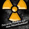 Eigenwerbung: "Das erste Radio aus dem Atombunker"