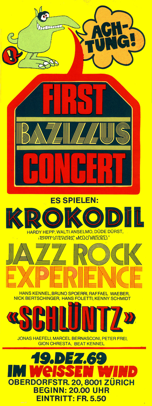 BAZILLUS Poster 1969