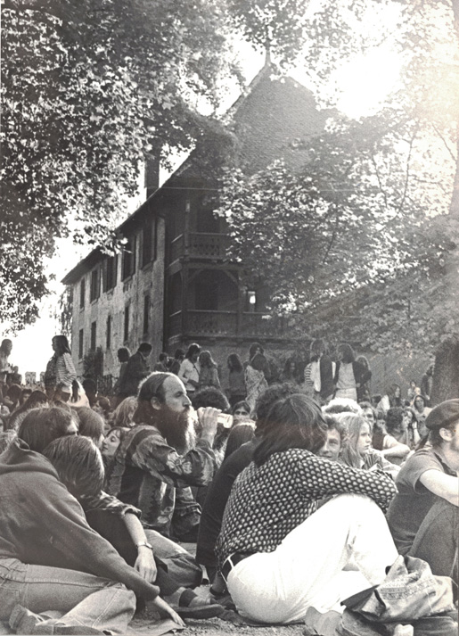 Folkfestival auf der Lenzburg, 1970er-Jahre - Fotos: © Daniel Leutenegger, www.ch-cultura.ch